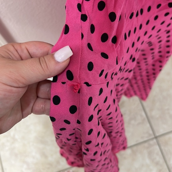 Lovers & Friends Pink Polka Dot Dress - Picture 7 of 12